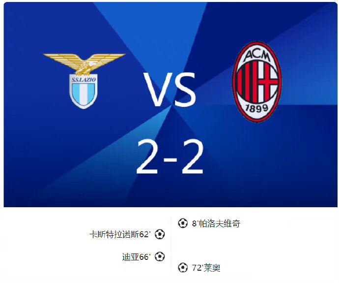 AC米兰主场惊险逼平对手，保持稳定的简单介绍